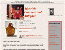 Tablet Screenshot of africasia-primitive-and-antiques.com